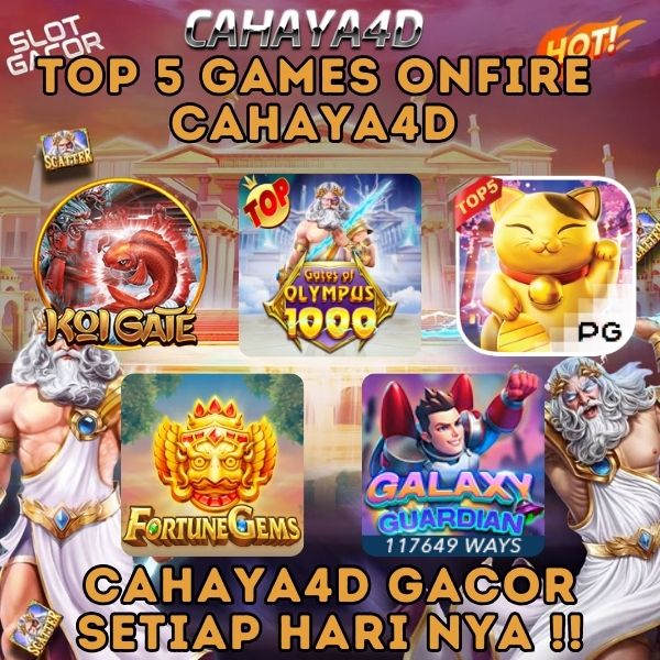 Bocoran Game Yang Onfire Di Cahaya4d
