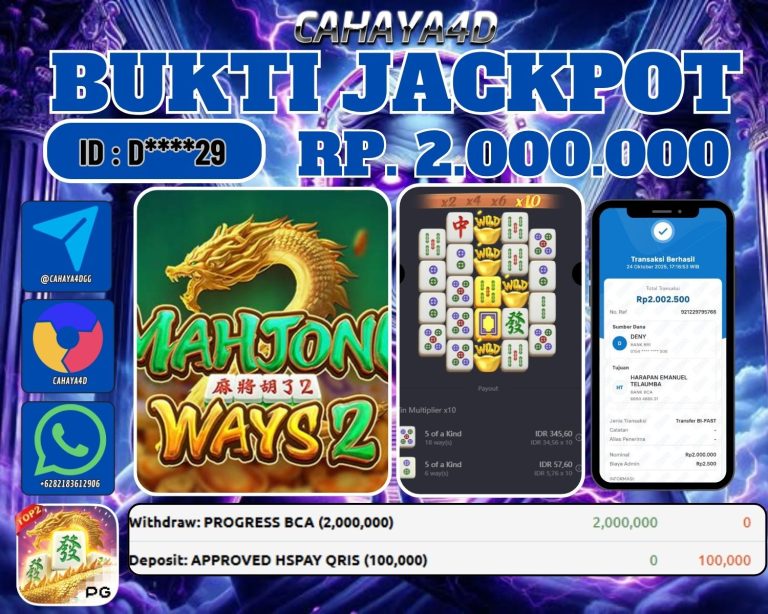 Bukti Kemenangan Cahaya4d