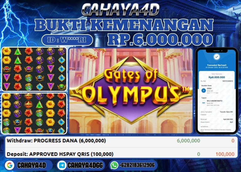 Bukti Kemenangan Cahaya4d